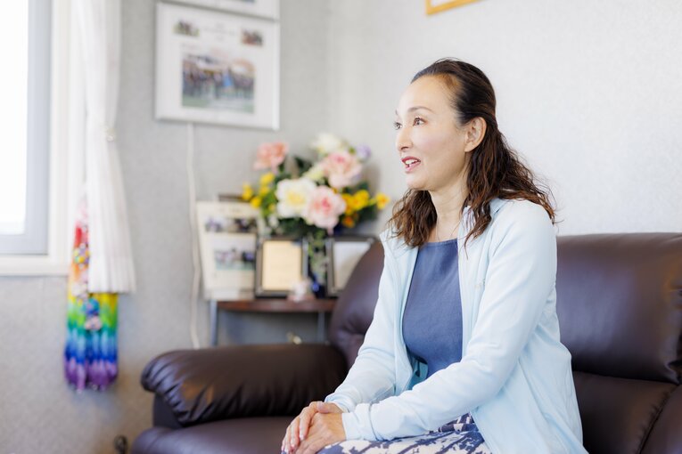 牧場を手放すことや閉鎖も選択はできたが、相続を選んだ美由紀さん　©Kiichi Matsumoto