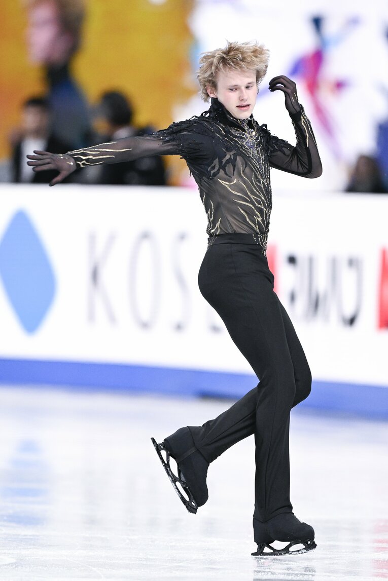 GPファイナルで圧巻の優勝を果たしたイリア・マリニン　©Asami Enomoto