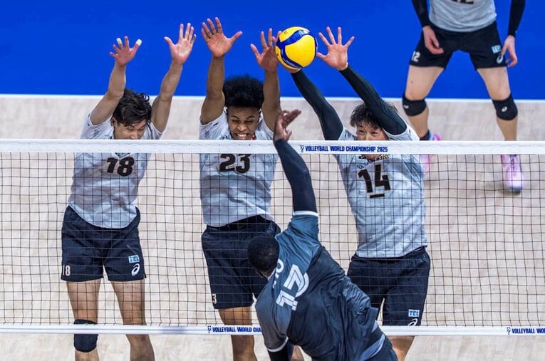 バレーボール世界選手権・カナダ戦　©︎Volleyball World