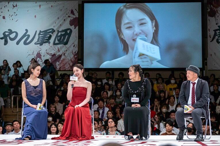Netflix『極悪女王』配信記念イベント（9月11日）©︎Takuya Sugiyama