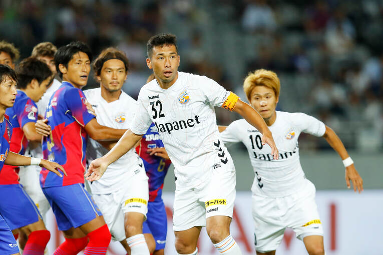 2018年にV・ファーレン長崎へ加入。古巣対決で勝利した　©Naoki Morita/AFLO SPORT