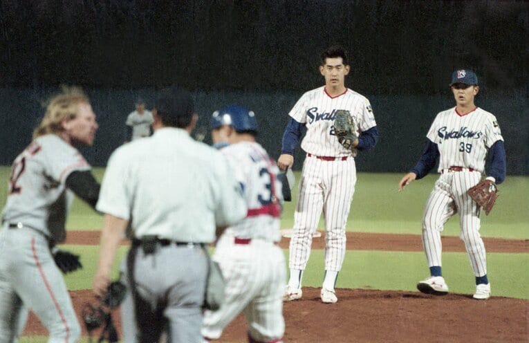 94年のヤクルトー巨人で起きた乱闘劇　©Sankei Shimbun
