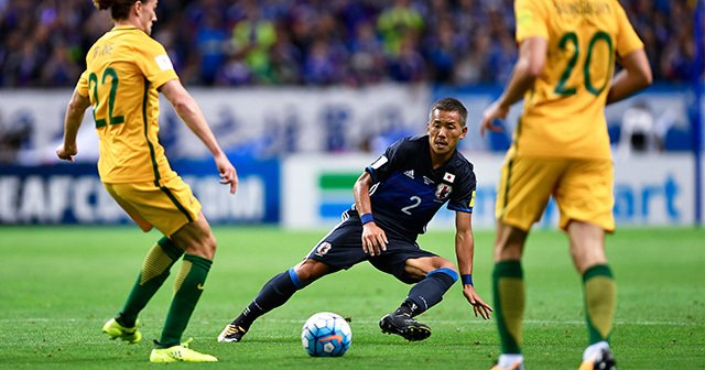 超激レア！日本代表vsオーストラリア代表　マッチボール　size5 オーストラリア側から見た日本戦。「10回やったら6回か7回は……」（3／5