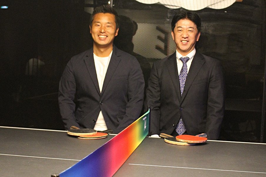 【NSBC第3期 スペシャルトーク】池田純×松下浩二Tリーグチェアマン「Tリーグ、1年目を徹底的に総括する」<Number Web> photograph by Sports Graphic Number