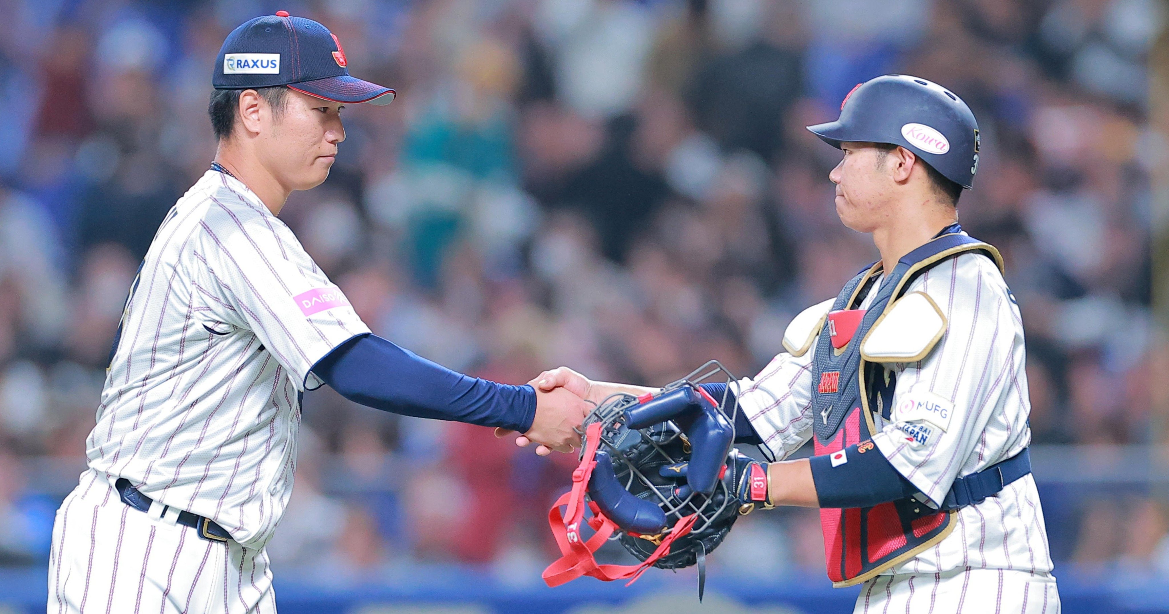 エッ、オレの（テーマ曲）じゃないぞ」侍ジャパン初戦、清水達也の登場で“あの投手”の曲が…「最高の結果だったので良かった」＜韓国戦へ向けて＞（3／3）  - 侍ジャパン | プロ野球 - Number Web - ナンバー