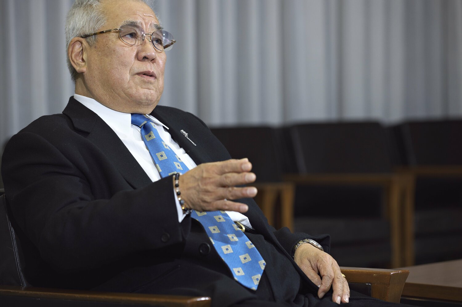 「監督は情報発信者」が哲学だ　©︎Takuya Sugiyama