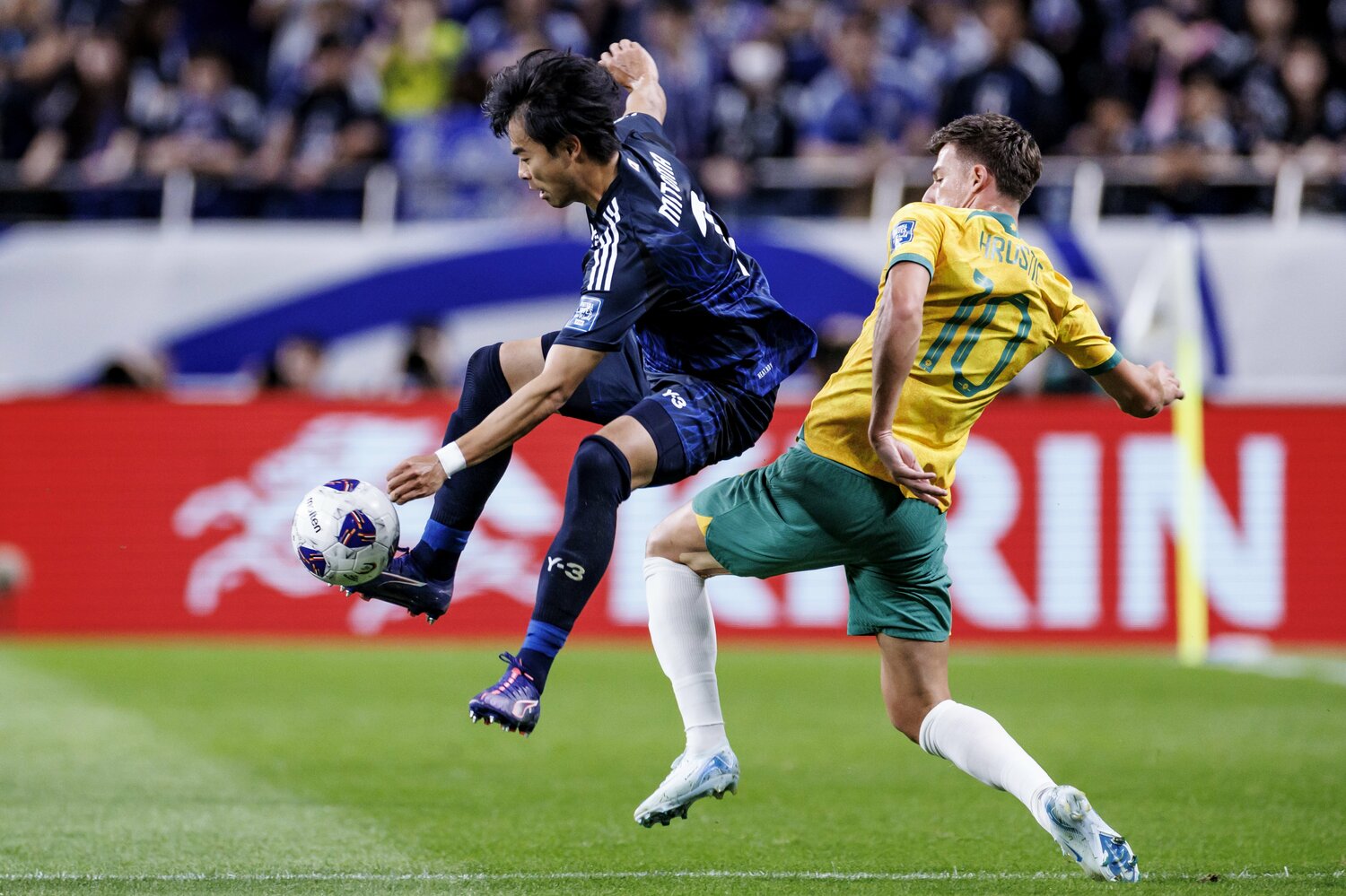 三笘、堂安、伊東らの特徴を十分に発揮しきれなかった　©Kiichi Matsumoto