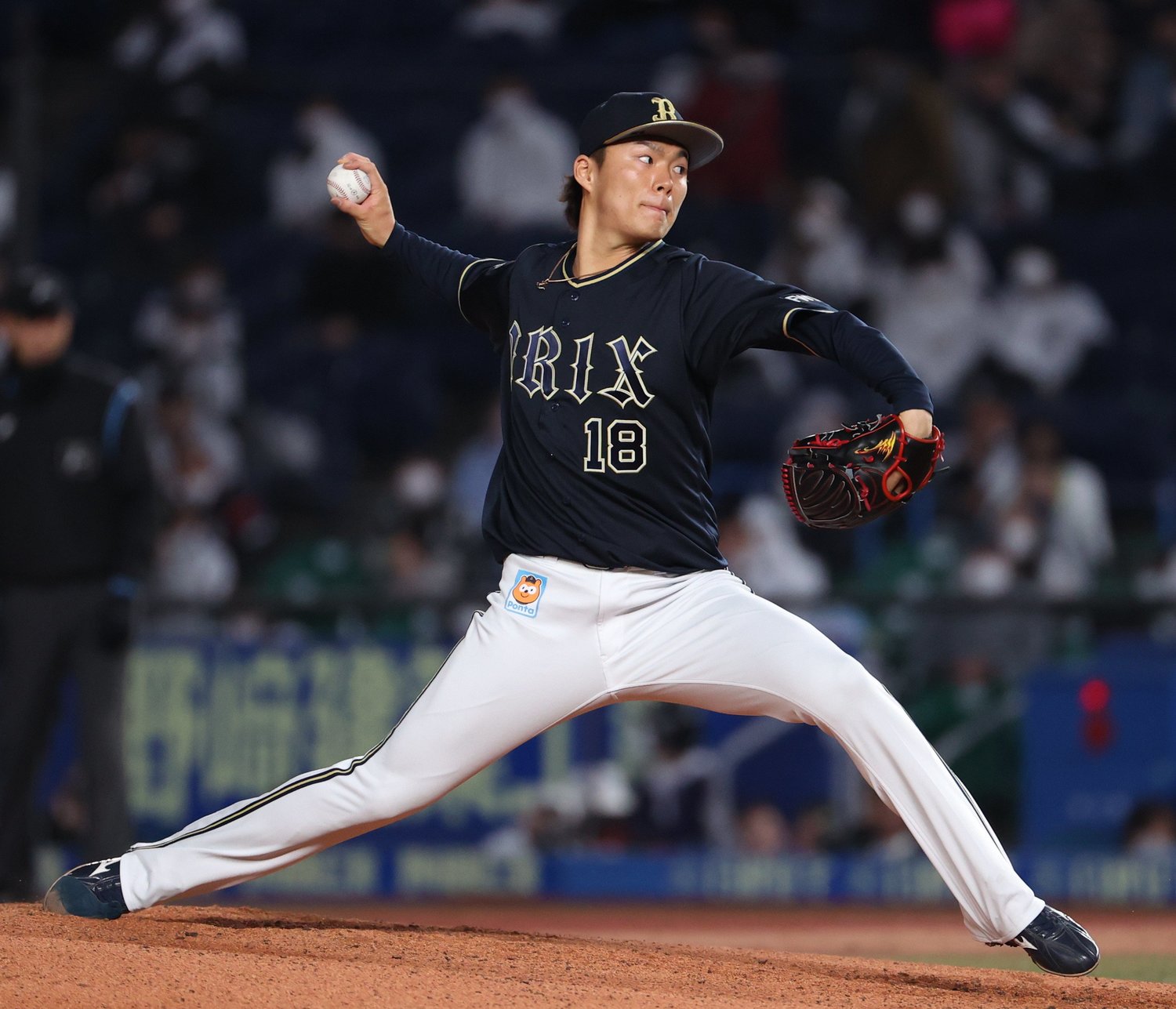 2019年のプレミア12でも圧巻のピッチングを見せたオリックス・山本　(C)JIJI PRESS