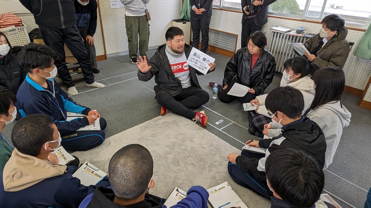 昨年能登半島地震後、いち早くHEROsとして輪島市で支援を行った畠山健介さん