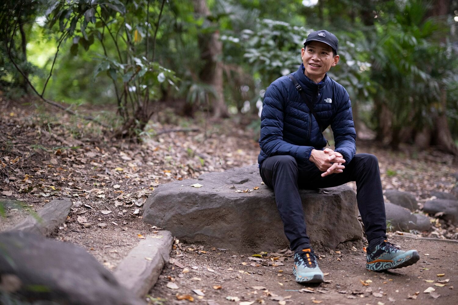 普段は大阪市で消防士をしている土井。この日は東京でインタビューに応じた　©Tomosuke Imai
