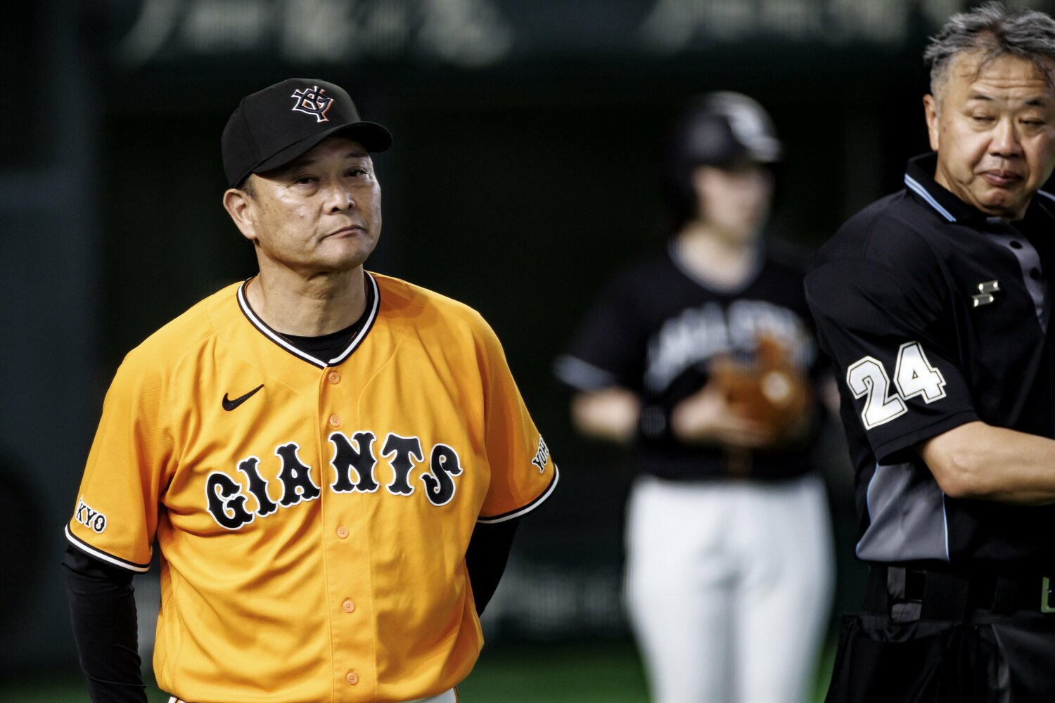 巨人初の外様監督となった橋上秀樹 ©Kichi Matsumoto
