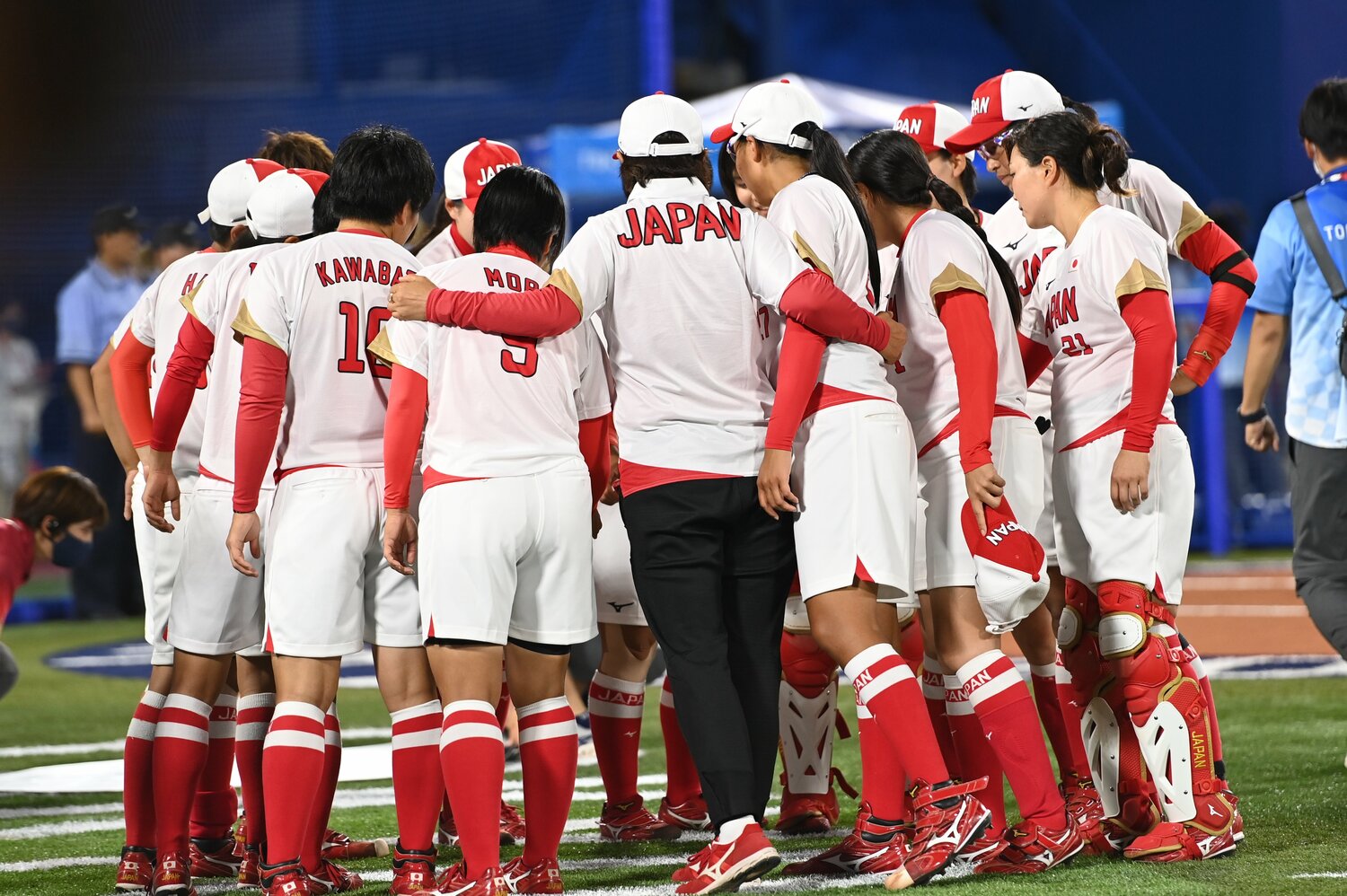 東京五輪の決勝・アメリカ戦　©JMPA/Naoya Sanuki