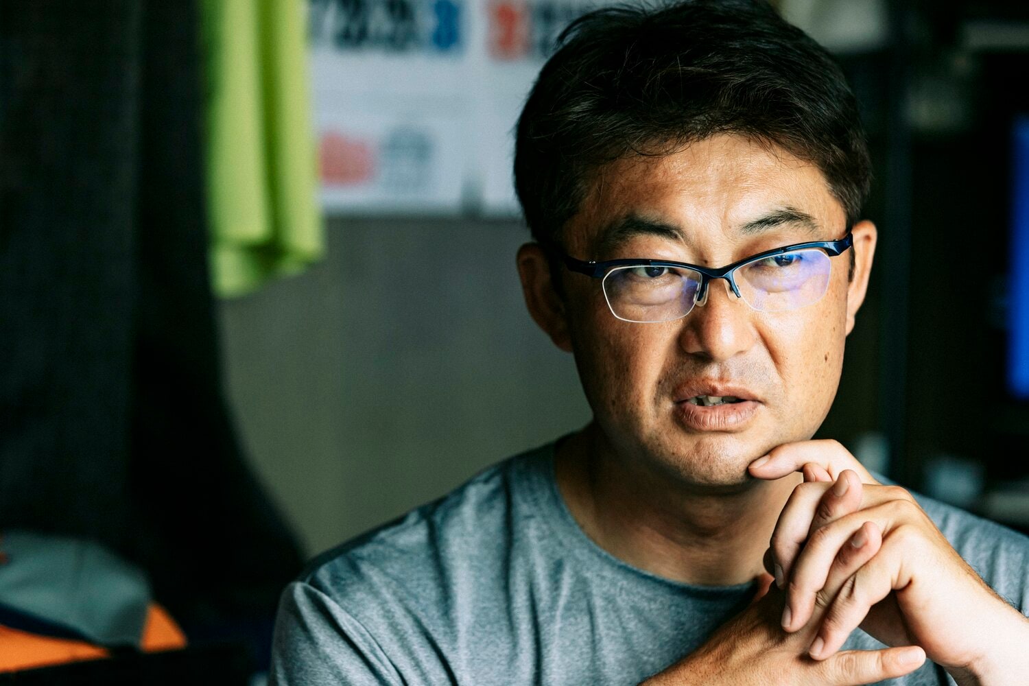 盛岡大附属の監督、関口清治(2022年夏撮影) ©Kichi Matsumoto