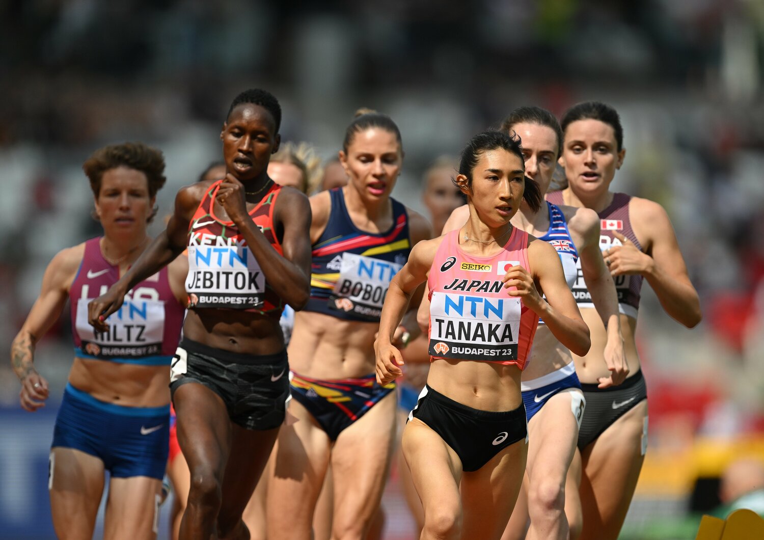 昨秋のブダペスト世陸では得意の1500mで予選通過後にも不安を口にした ©︎Getty Images