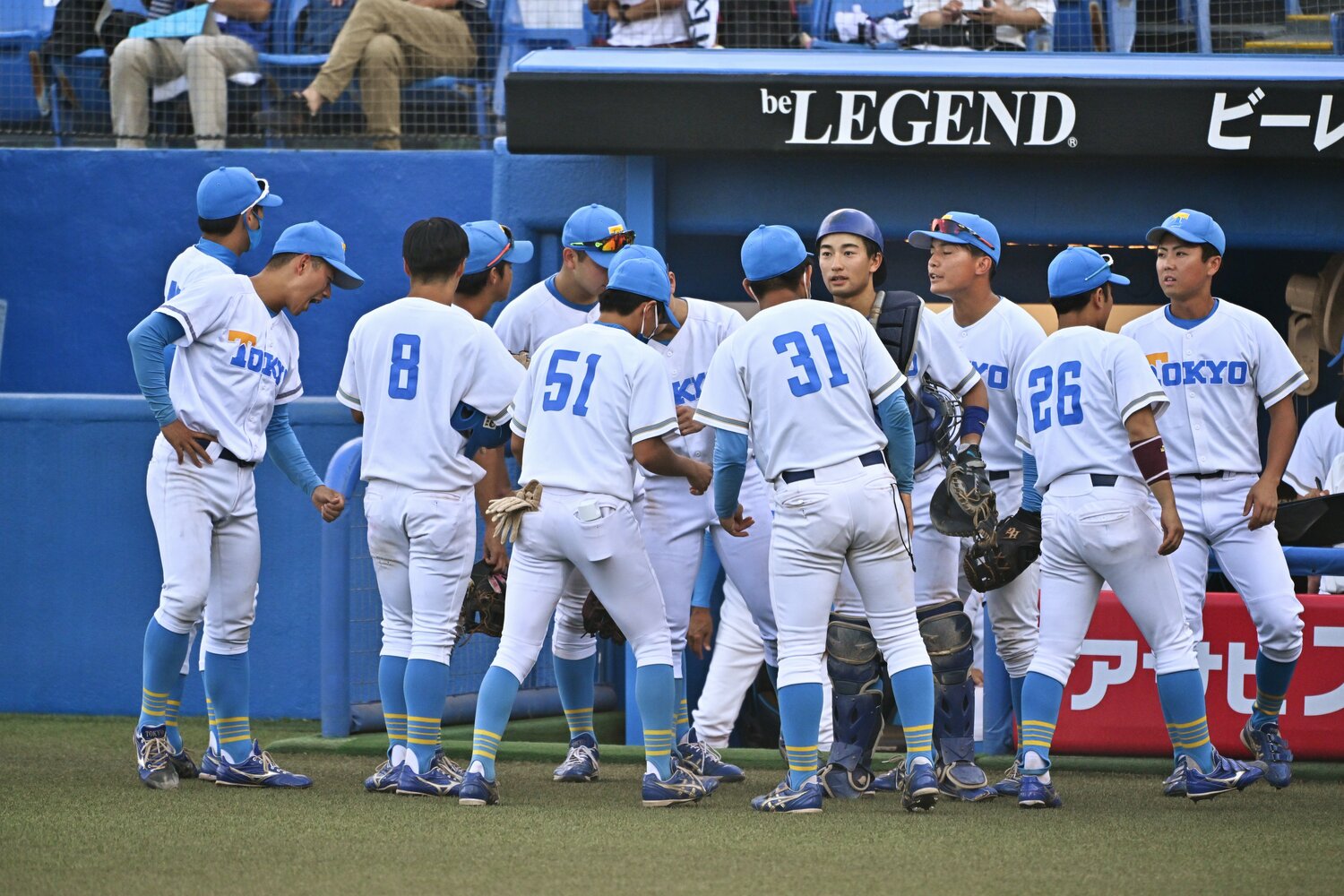 2022年秋のリーグ戦は、慶応大に1勝をあげたものの、1勝10敗1分で最下位。1998年春から50季連続での最下位となった ©Hideki Sugiyama