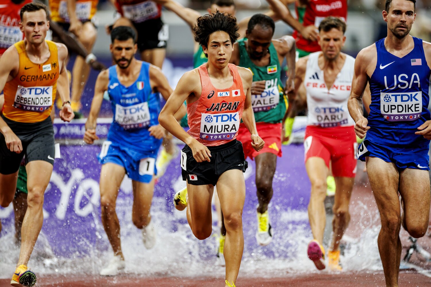 決勝で同種目日本初となるメダルが期待される三浦 ©Kiichi Matsumoto