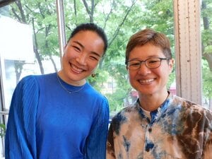 世界5階級制覇の“レジェンド”藤岡奈穂子がシュートボクシング高橋藍と“結婚式”…出会いと絆「同性婚」を語る「どんな反応が来るか心配でしたが…」