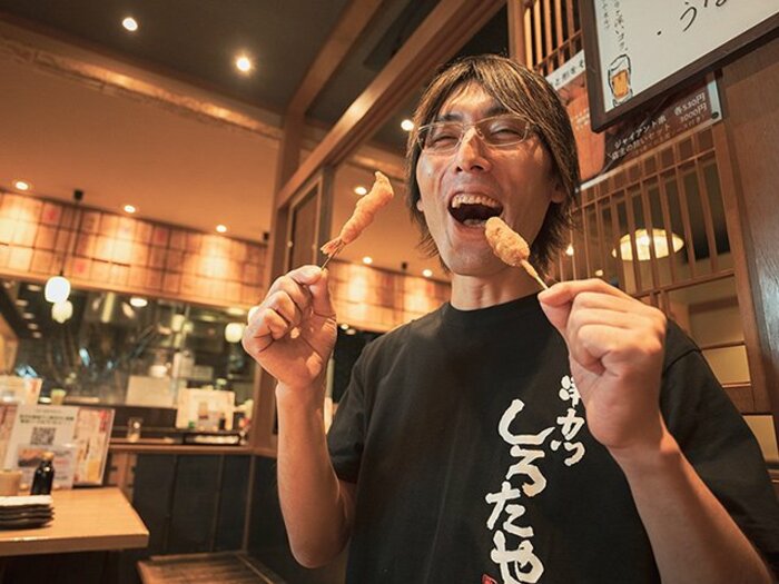 身長195センチ、体重95キロ…“史上最強のフードファイター”ジャイアント白田43歳が「大食いは才能8割、努力2割」と語る納得の理由＜Number Web＞ photograph by Shiro Miyake