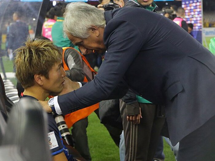 ハリル「お前の良さは爆発的なスプリントではなく…」 5年前は抵抗があった原口元気だが《オシム的なスタイル》で代表に貢献を＜Number Web＞ photograph by JFA/AFLO