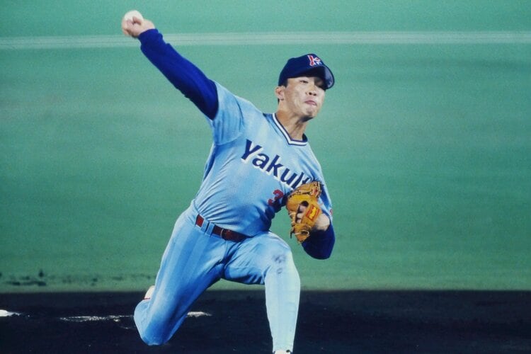 タナベ！ よく投げてるね！」「（タバタですけど）頑張ります！」長嶋