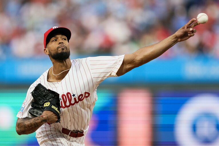 大谷が苦手にしているフィリーズ左腕、クリストファー・サンチェス ©Getty Images