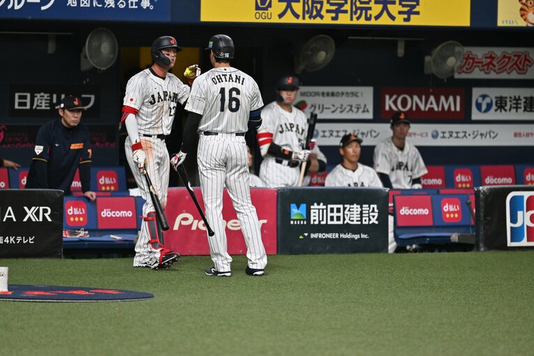 大谷×ヌートバー　©Naoya Sanuki