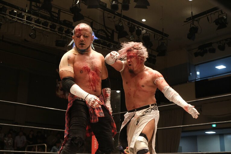 デスマッチのカリスマ・葛西純　©Norihiro Hashimoto