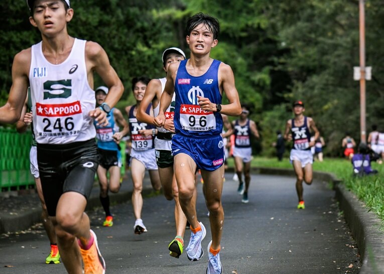 全体98位という成績自体は決して悪いわけではないが、高校時代の実績が重く圧し掛かる　©Nanae Suzuki