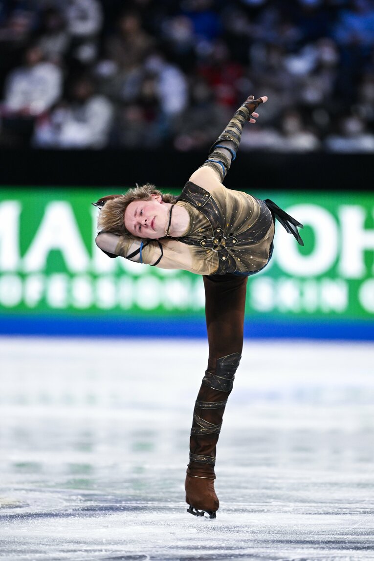 GPファイナルで圧巻の優勝を果たしたイリア・マリニン　©Asami Enomoto