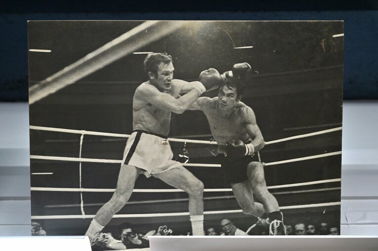 現役時代の輪島功一（複写）