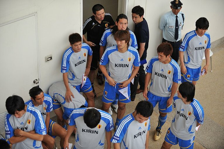 2008年　タイ戦 ／ photograph by Naoya Sanuki