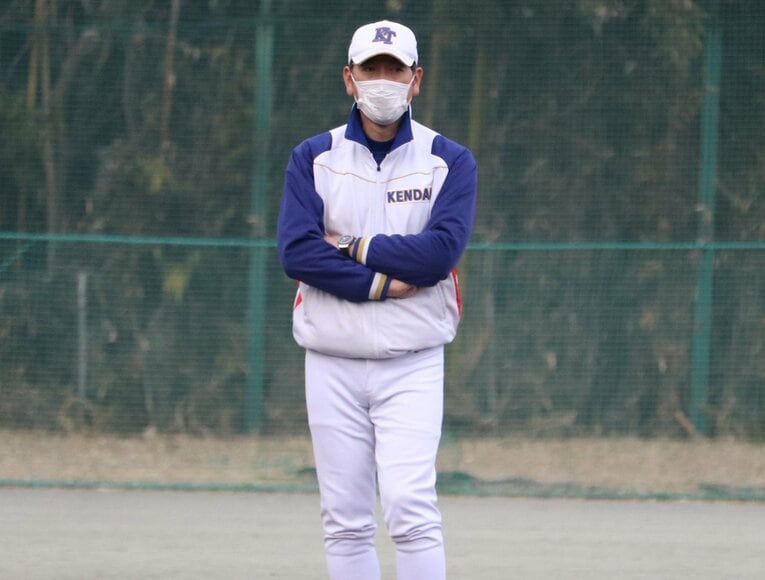 2002年に健大高崎の監督に就任した青柳博文監督　©︎Yu Takagi