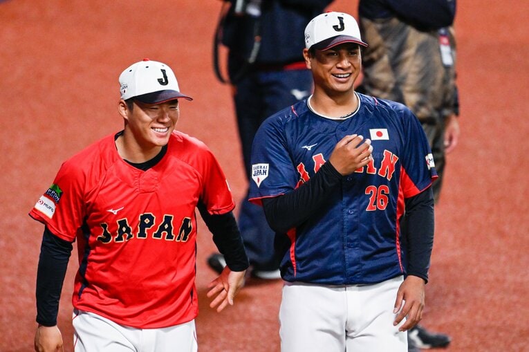 山本由伸、宇田川優希　©︎Nanae Suzuki