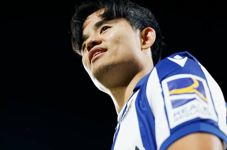 1ゴール1アシストのELアヤックス戦から中2日、久保建英はハードワークでソシエダの勝利に貢献した ／ photograph by Daisuke Nakashima