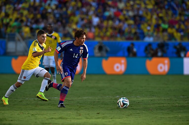 青山敏弘（2014年ブラジルW杯）　©︎JMPA