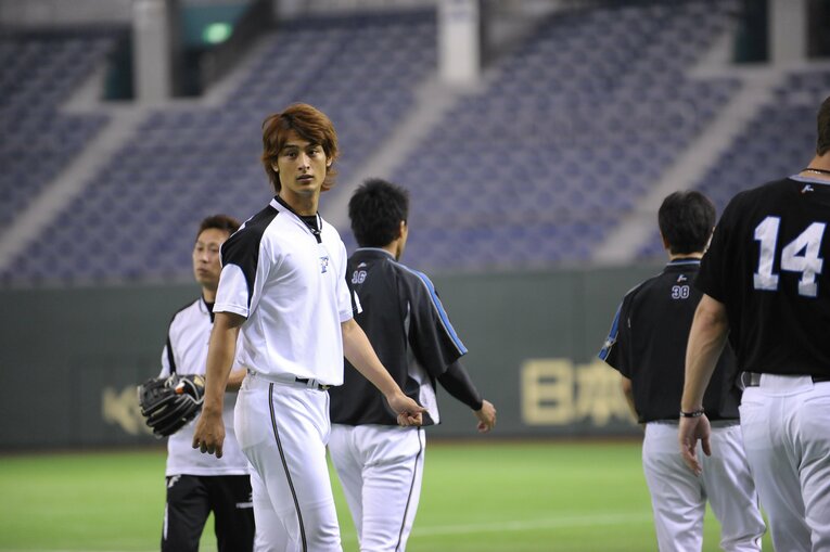 2008年、日本ハム時代　©Toshiya Kondo