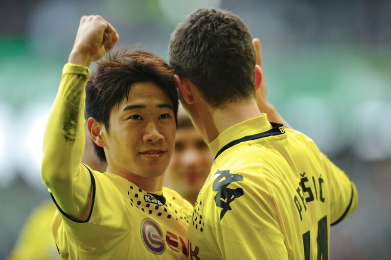 2011-12シーズンの香川　©Sports Graphic Number