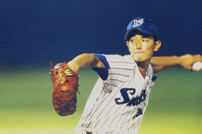 1993年のドラフト1位でヤクルトに入団した山部太。95年に16勝と鮮烈な活躍を見せたが、その後長く故障と戦った男の野球人生を聞いた ／ photograph by Koji Asakura