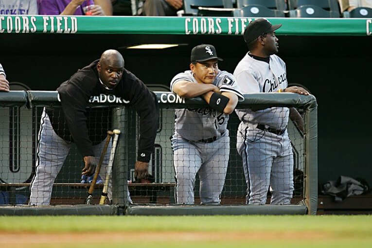 ホワイトソックス時代の井口(c)Koji Asakura