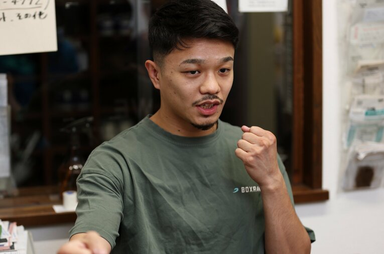 「こんなに頭を使いながら戦うっていう経験ができたのも良かった」と語る中谷　©️Shigeki Yamamoto