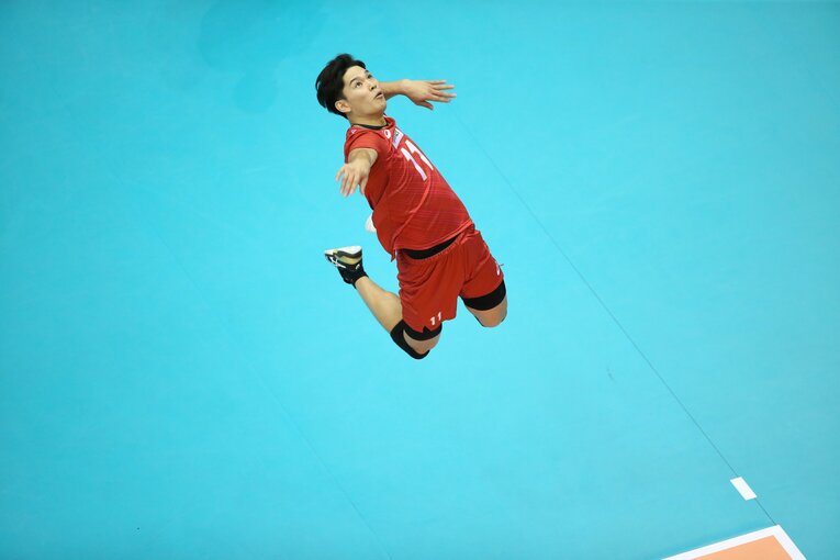 2019年10月のワールドカップ、対カナダ戦　©︎Kiyoshi Sakamoto/AFLO