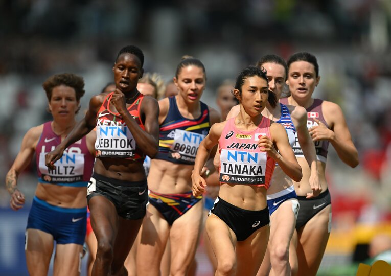 昨秋のブダペスト世陸では得意の1500ｍで予選通過後にも不安を口にした　©︎Getty Images