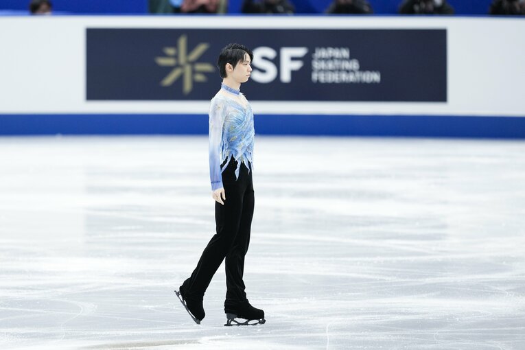 2021-2022シーズンのショートプラグラム『序奏とロンド・カプリチオーソ』　©Asami Enomoto