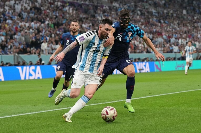 メッシがグバルディオルを“子ども扱い”したスーパーアシスト（全27枚）　©Kaoru Watanabe/JMPA