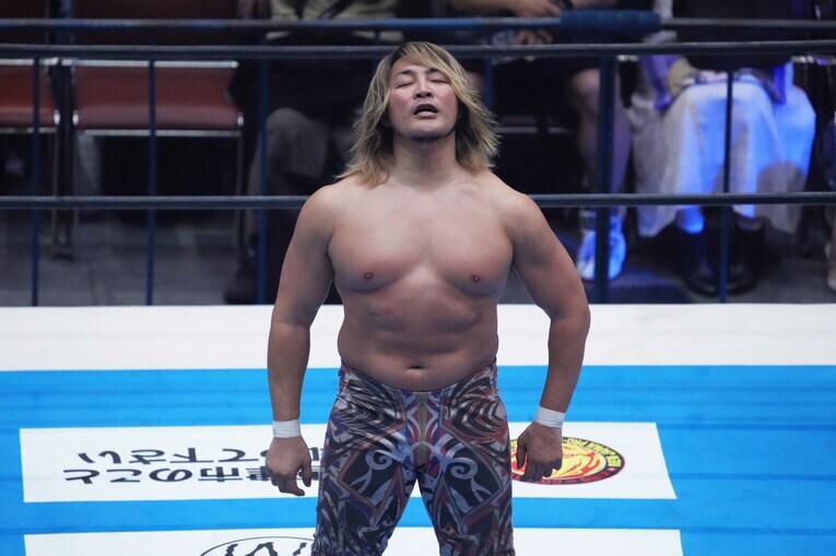 「棚橋のゴールを決めました」2026年1月4日、東京ドームでの引退を発表した棚橋弘至47歳　©Essei Hara