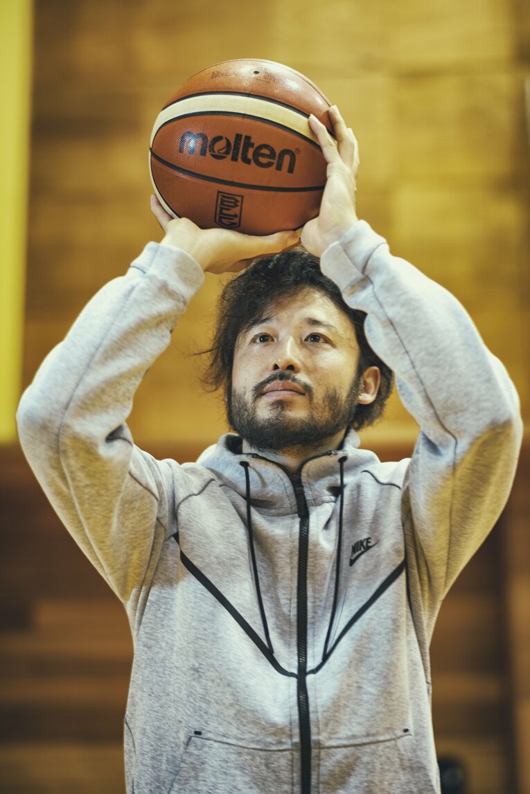 2018年『スラムダンク』取材　©︎Takuya Sugiyama