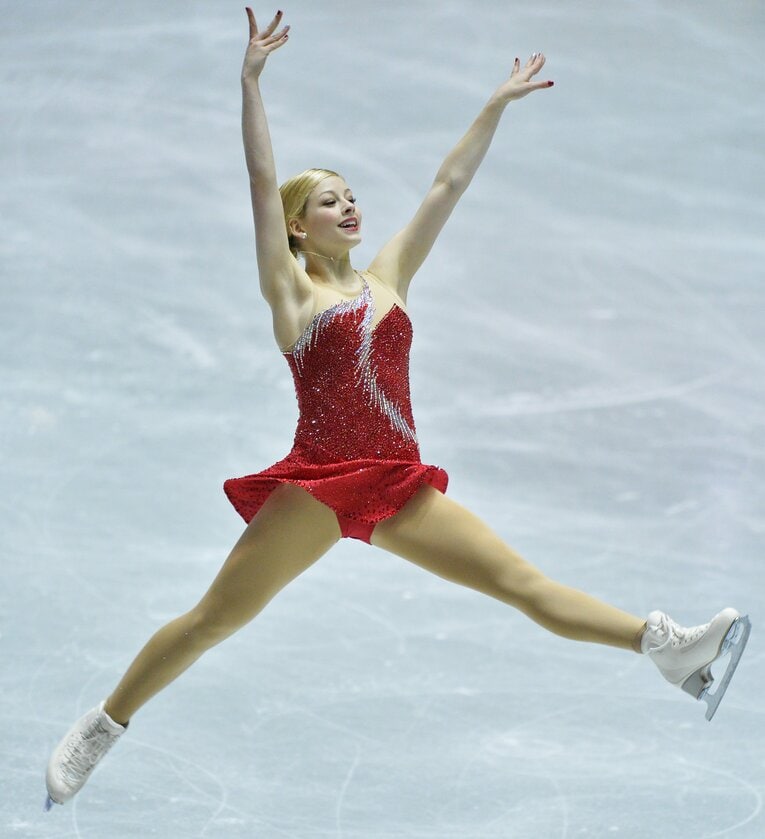 2013年　世界国別対抗戦に出場したグレイシー・ゴールド　