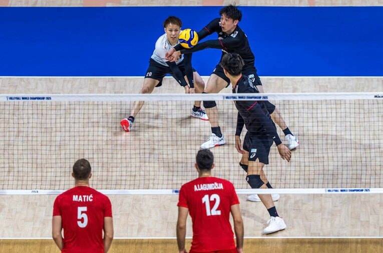 バレーボール世界選手権・トルコ戦　©︎Volleyball World