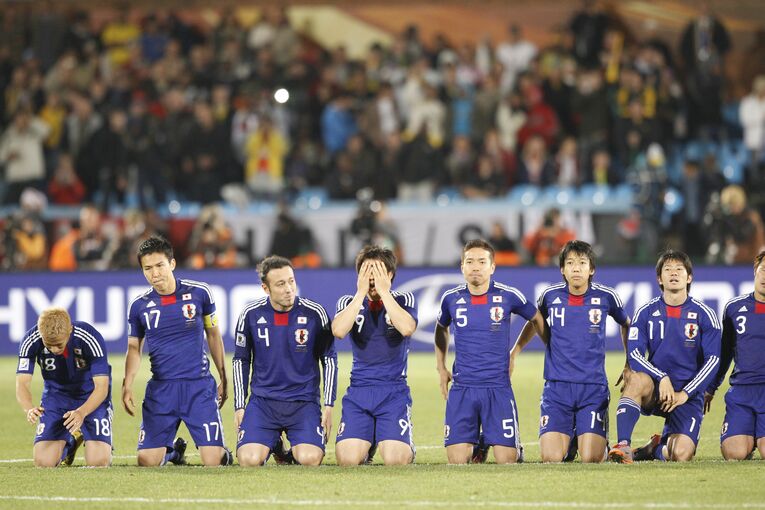 2010年南アフリカW杯　パラグアイ戦　©JMPA