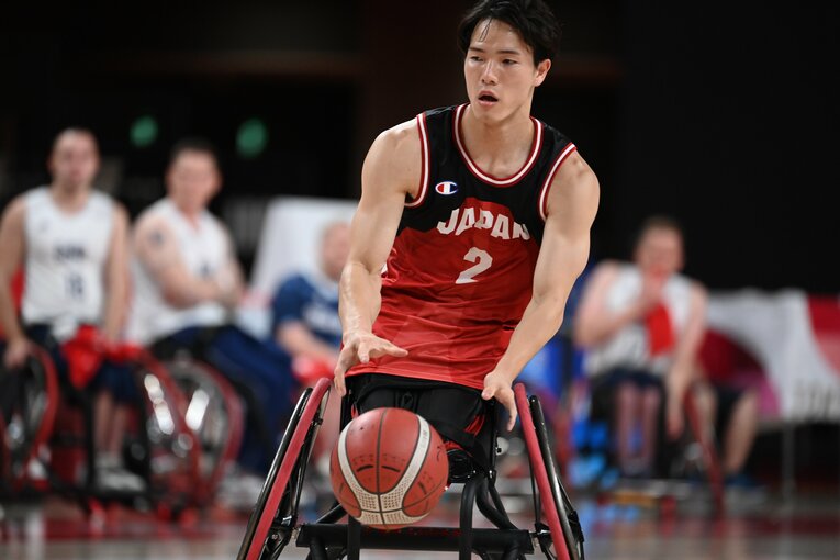 東京パラリンピックでの鳥海　©Naoya Sanuki